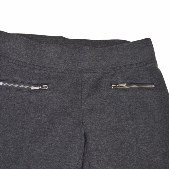 Matty M Ponte Crop Pants, Charcoal, X-Small - Picture 3 of 4